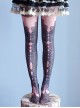 Lovely Lace Printing Lolita Pantyhose