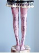 Lovely Lace Printing Lolita Pantyhose