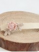 Handmade Concise Light Pink Little Flower Lolita Hairpin