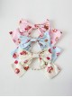 Fashion Strawberry Cupcake Printing Sweet Lolita Brooch