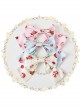 Fashion Strawberry Cupcake Printing Sweet Lolita Brooch