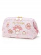 Fashion Melody And Gemini Embroidery Printing Sweet Lolita Storage Bag Stationery Bag