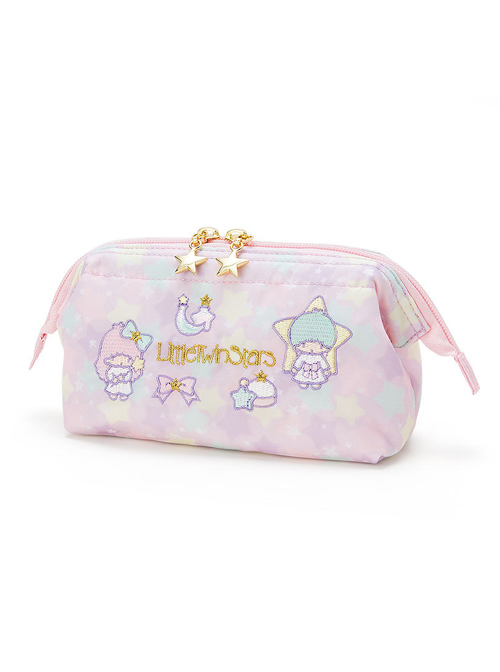 Fashion Melody And Gemini Embroidery Printing Sweet Lolita Storage Bag Stationery Bag