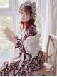 Retro Floral Cotton Cloth Classic Lolita Hair Band