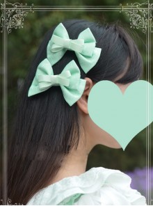 Magic Tea Party Wind's Child Series Bowknot Lolita Hair Pins