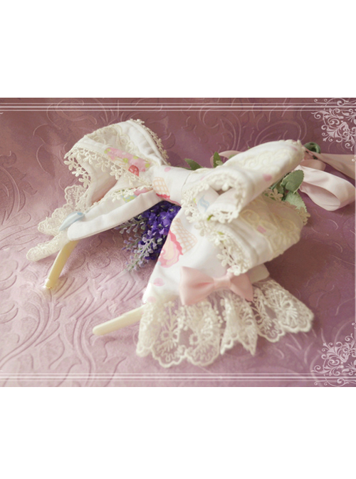 Magic Tea Party Sweet Cake Party White Sweet Lolita Hair Hoop