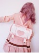 Cute Loving-heart Laptop bag Lolita High-capacity Bag