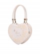 Elegant Bride Heart-shaped Lolita Bag