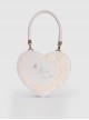 Elegant Bride Heart-shaped Lolita Bag