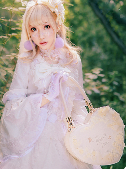 Elegant Bride Heart-shaped Lolita Bag