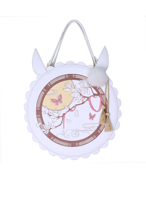 Embroidery Chinese Style Circular Lolita Bag