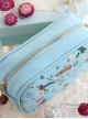 Retro Pastoral Style Plant Printing Lolita Shoulder Bag