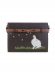 Pastoral Style Little White Rabbit Embroidery Classic Lolita Shoulder Bag