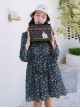 Pastoral Style Little White Rabbit Embroidery Classic Lolita Shoulder Bag