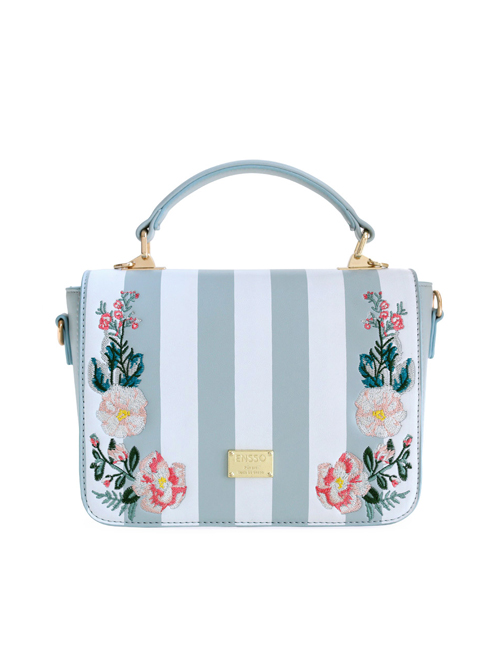 Pastoral Style Botany Embroidery Classic Lolita Shoulder Bag