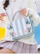 Pastoral Style Botany Embroidery Classic Lolita Shoulder Bag