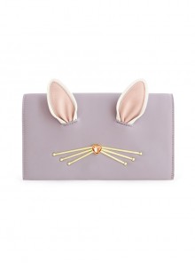 Light Purple Cute Cat Ears Lolita Shoulder Bag