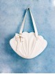 Elegance White Pearl Shell Bowknot Lolita Shoulder Bag