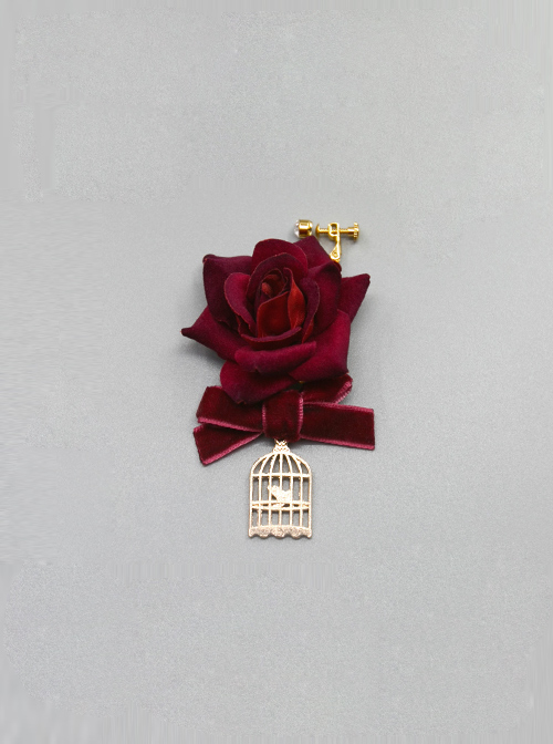 The Little Prince Series Velvet Rose Lolita Ear Clips