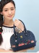Retro Seashell Bag Embroidery Collage Lolita Shoulder Bag