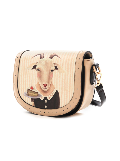 Fairytale Printing Goats Lady Lolita Shoulder Bag