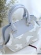 White Dove Pattern Lolita Shoulder Bag