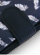 Feather Printing Lolita Black Long Wallet