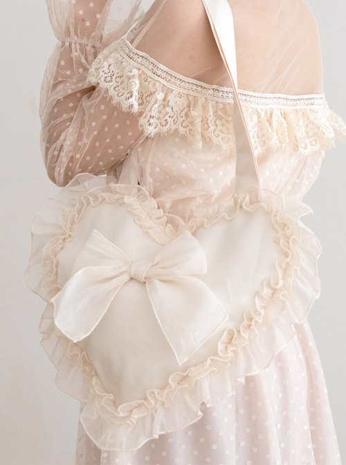 Autumn Dream Cute Ruffle Lolita Shoulder Bag