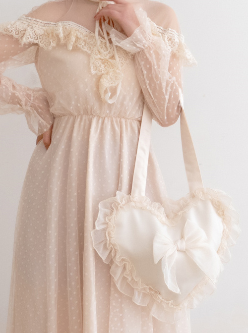 Autumn Dream Cute Ruffle Lolita Shoulder Bag