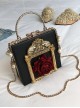 Gothic Rose Pearl Chain Retro Lolita Shoulder Bag