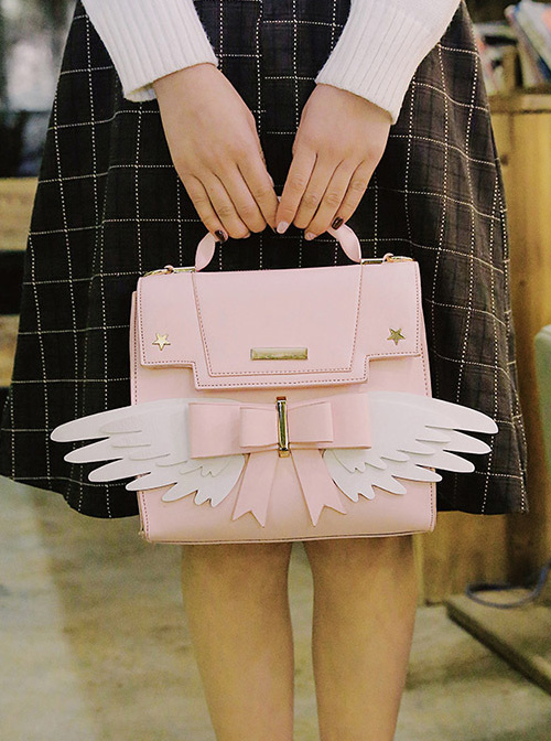 Wings Pink Sweet Lolita Shoulder Bag