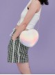 Cute Little Heart Shape Laser Chain Lolita Shoulder Bag
