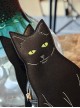 Cat-shaped Black Gothic Lolita Shoulder Bag