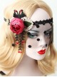 Halloween Christmas Tassel Butterfly Flower Princess Party Gothic Mask