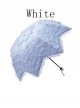 Three Colors Crescent Lace Classic Lolita Fold Umbrella