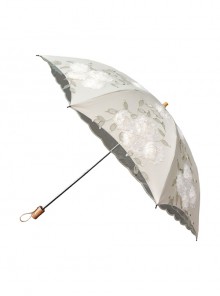 Elegant Lace Three-dimensional Embroidery Lolita Folding Ultraviolet-proof Umbrella