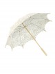 Sweet Hollow Out White Lace Princess Lolita Decorative Umbrella