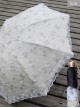 Embroidered Lace Ultraviolet-proof Classic Lolita Fold Umbrella