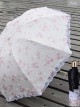 Embroidered Lace Ultraviolet-proof Classic Lolita Fold Umbrella