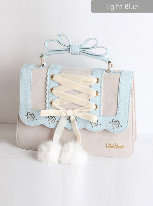 Christmas Lace-up Classic Lolita Bag