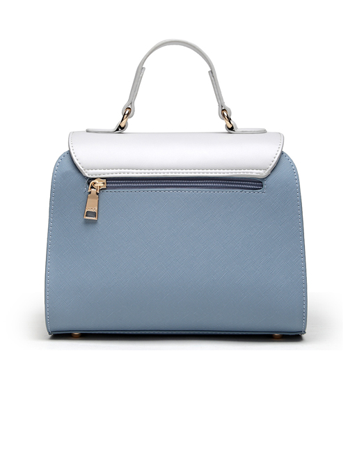 Light Blue Printing Elegant Classic Lolita Shoulder Bag