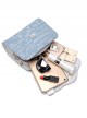 Light Blue Printing Elegant Classic Lolita Shoulder Bag