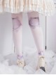 White SD Doll Spherical Joint Printing Lolita Pantyhose