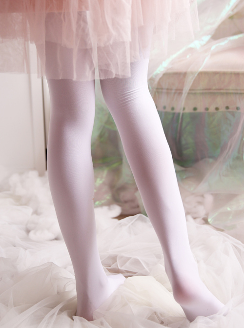 Sailor Moon Printing Classic Lolita Black Or White Pantyhose