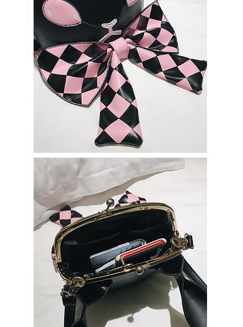 Dark Style Gothic Poker Bunny Bowknot Lolita Shoulder Bag