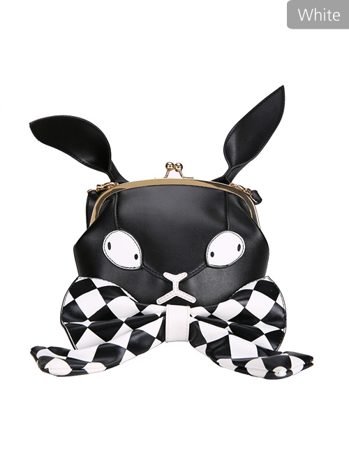 Dark Style Gothic Poker Bunny Bowknot Lolita Shoulder Bag