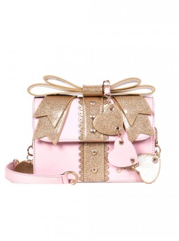 Sequin Bowknot Exquisite Gift Box Sweet Lolita Shoulder Bag