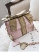 Sequin Bowknot Exquisite Gift Box Sweet Lolita Shoulder Bag