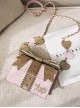 Sequin Bowknot Exquisite Gift Box Sweet Lolita Shoulder Bag