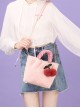 Plush Cherry Pendant Sweet Lolita Shoulder Bag